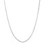 14k White Gold 1.00 mm Octagonal Snake Chain Necklace - 18 in.