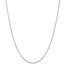 14k White Gold 1.00 mm Spiga Pendant Chain Necklace - 16 in.