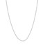 14K White Gold 1.05 mm Curb Chain w/ Lobster Clasp - 16 in.