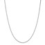14k White Gold 1.1 mm Box Chain Necklace - 16 in.