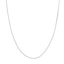 14K White Gold 1.1 mm Mariner Chain - 18 in.