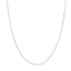 14K White Gold 1.1 mm Mariner Chain - 18 in.