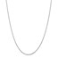 14k White Gold 1.1 mm Ropa Necklace - 16 in.