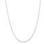 14k White Gold 1.1 mm Singapore Chain Necklace - 16 in.
