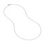 14K White Gold 1.15 mm Cable Chain w/ Lobster Clasp - 24 in.