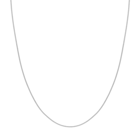 14K White Gold 1.2 mm Franco Chain w/ Lobster Clasp - 18 in. 14K White Gold 1.2 mm Franco Chain w/ Lobster Clasp - 18 in.