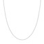 14K White Gold 1.2 mm Franco Chain w/ Lobster Clasp - 20 in.