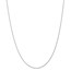 14k White Gold 1.2 mm Parisian Wheat Chain - 18 in.
