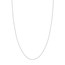 14K White Gold 1.25 mm Wheat Chain w/ Lobster Clasp - 16 in.