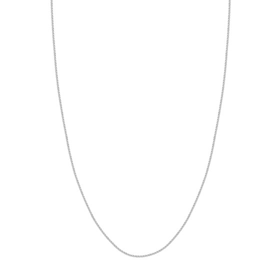 14K White Gold 1.25 mm Wheat Chain w/ Lobster Clasp - 24 in. 14K White Gold 1.25 mm Wheat Chain w/ Lobster Clasp - 24 in.