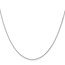14K White Gold 1.2mm D/C Cable Chain - 14 in.