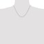 14K White Gold 1.2mm D/C Cable Chain - 18 in.