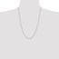 14K White Gold 1.2mm D/C Cable Chain - 24 in.