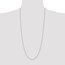 14K White Gold 1.2mm D/C Cable Chain - 30 in.
