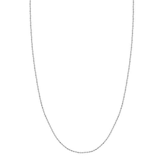 14K White Gold 1.35 mm Dorica Chain w/ Lobster Clasp - 16 in.