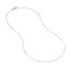 14K White Gold 1.35 mm Saturn Chain w/ Lobster Clasp - 24 in.