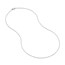 14K White Gold 1.4 mm Singapore Chain with Lobster Clasp -18 in.