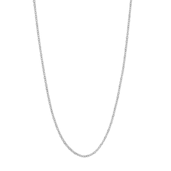 14K White Gold 1.45 mm Cable Chain w/ Lobster Clasp - 16 in.