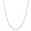 14k White Gold 1.5 mm Diamond Cut Rope Chain - 20 in.