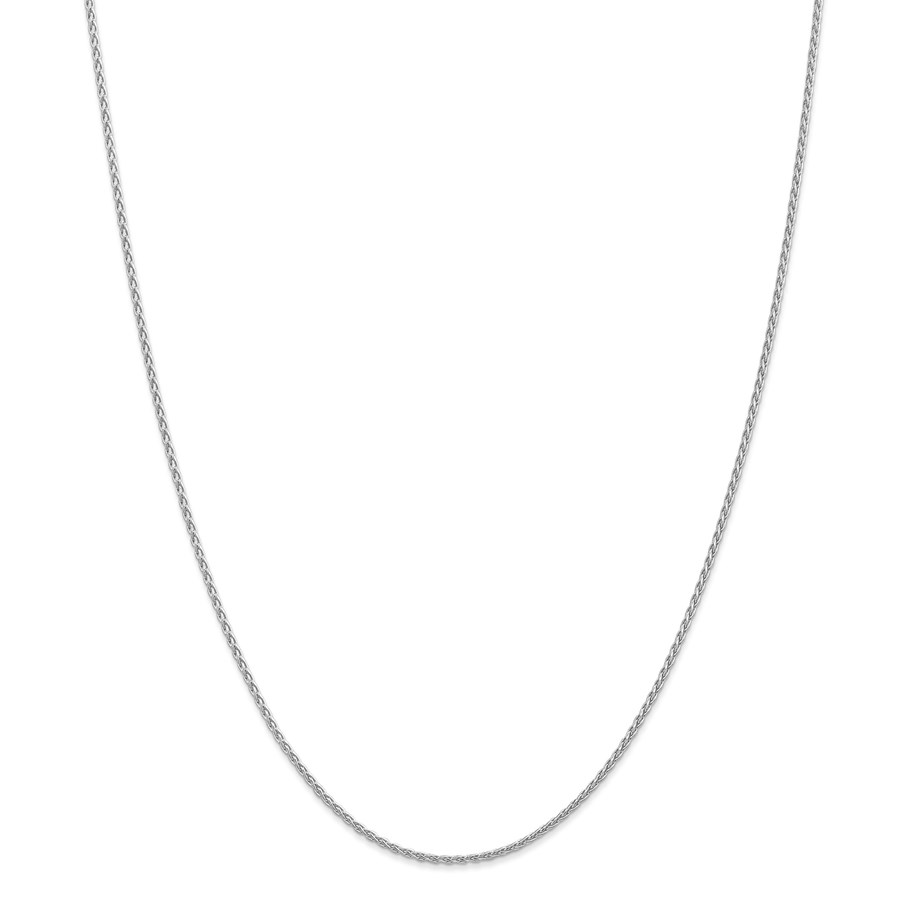 14k White Gold 1.5 mm ParisianWheat Chain Necklace - 18 in.