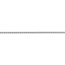 14k White Gold 1.5 mm Round Wheat Chain Necklace - 18 in.