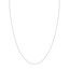 14K White Gold 1.5 mm Wheat Chain w/ Spring Ring Clasp - 20 in.