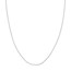 14K White Gold 1.55 mm Franco Chain w/ Lobster Clasp - 18 in.