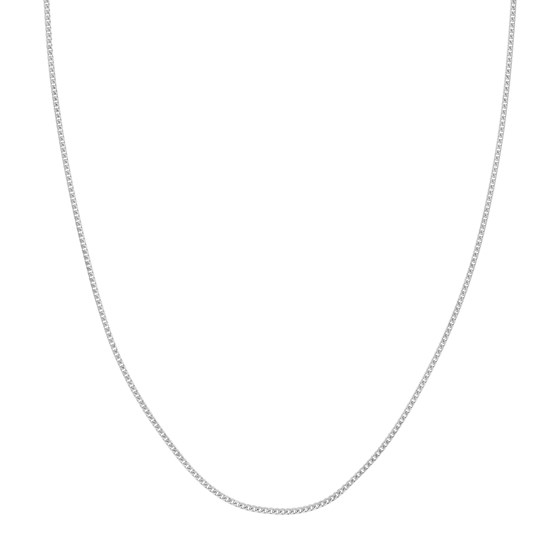 14K White Gold 1.55 mm Franco Chain w/ Lobster Clasp - 18 in. 14K White Gold 1.55 mm Franco Chain w/ Lobster Clasp - 18 in.
