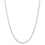 14k White Gold 1.67 mm Cable Chain Necklace - 16 in.