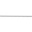 14k White Gold 1.67 mm Cable Chain Necklace - 16 in.