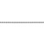14k White Gold 1.75 mm Diamond-cut Rope Chain Necklace - 18 in.