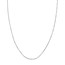 14K White Gold 1.8 mm Box Chain w/ Lobster Clasp - 24 in.