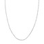 14K White Gold 1.8 mm Box Chain w/ Lobster Clasp - 24 in.
