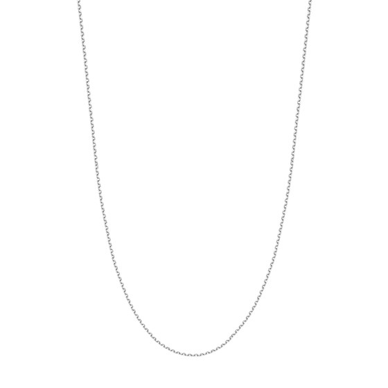 14K White Gold 1.8 mm Cable Chain w/ Lobster Clasp - 16 in. 14K White Gold 1.8 mm Cable Chain w/ Lobster Clasp - 16 in.
