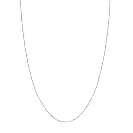 14K White Gold 1.8 mm Rope Chain with Lobster Clasp -22 in.