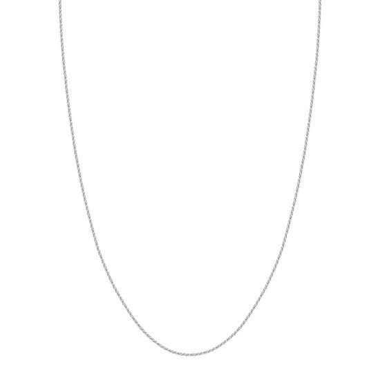 14K White Gold 1.8 mm Rope Chain with Lobster Clasp -22 in. 14K White Gold 1.8 mm Rope Chain with Lobster Clasp -22 in.