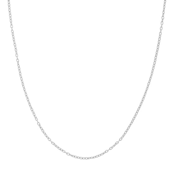 14K White Gold 1.82 mm Cable Chain w/ Lobster Clasp - 18 in.