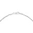 14K White Gold 1.8mm Diamond cut Rope Chain - 10 in.