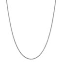 14k White Gold 1.9 mm Box Chain - 22 in.