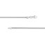 14K White Gold 1.9 mm Snake Chain w/ Lobster Clasp - 20 in.