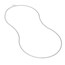 14K White Gold 1.95 mm Curb Chain w/ Spring Ring Clasp - 18 in.