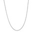 14k White Gold 1 mm Box Chain Necklace - 16 in.