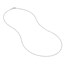 14K White Gold 1 mm Singapore Chain - 16 in.