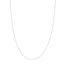 14K White Gold 1 mm Singapore Chain - 18 in.