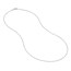 14K White Gold 1 mm Singapore Chain - 18 in.
