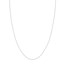 14K White Gold 1 mm Snake Chain w/ Lobster Clasp - 20 in.