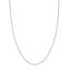 14K White Gold 2.15 mm Rolo Chain w/ Lobster Clasp - 16 in.