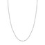 14K White Gold 2.15 mm Rope Chain w/ Lobster Clasp - 30 in.