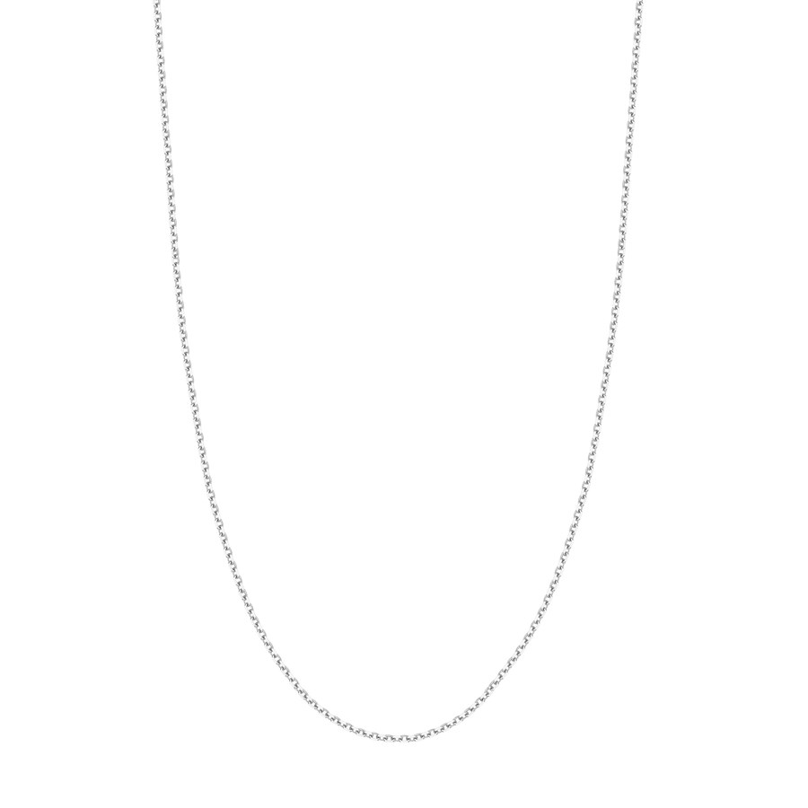 14K White Gold 2.3 mm Cable Chain w/ Lobster Clasp - 18 in.