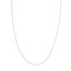 14K White Gold 2.5 mm Bead Chain w/ Lobster Clasp - 18 in.